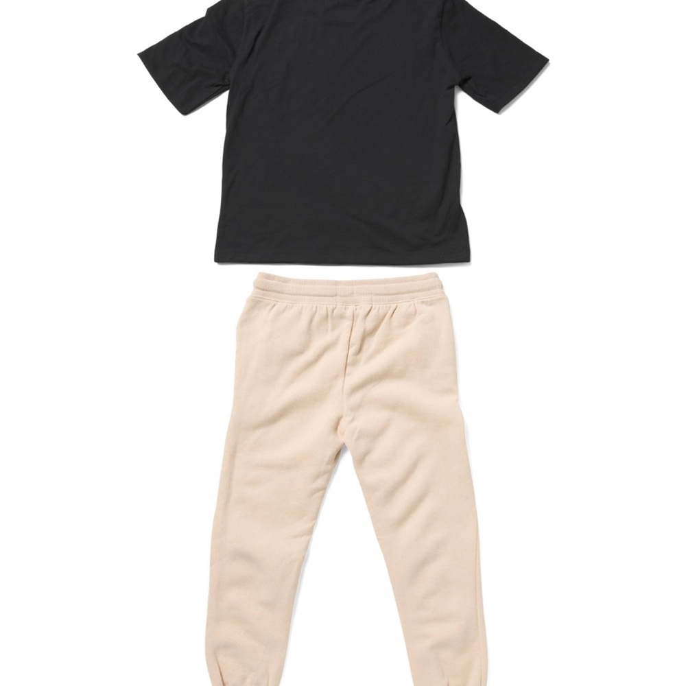 True Religion Black and Beige Graphic Set, size 5/6 - Picture 2 of 2